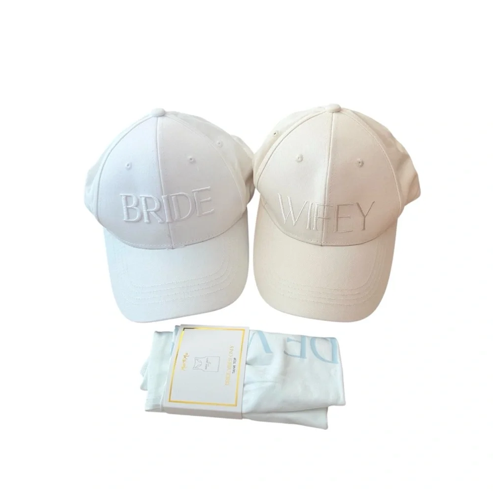 NWT Miss To Mrs Bride & Wifey Hat‎ & Tank Top Bundle Medium